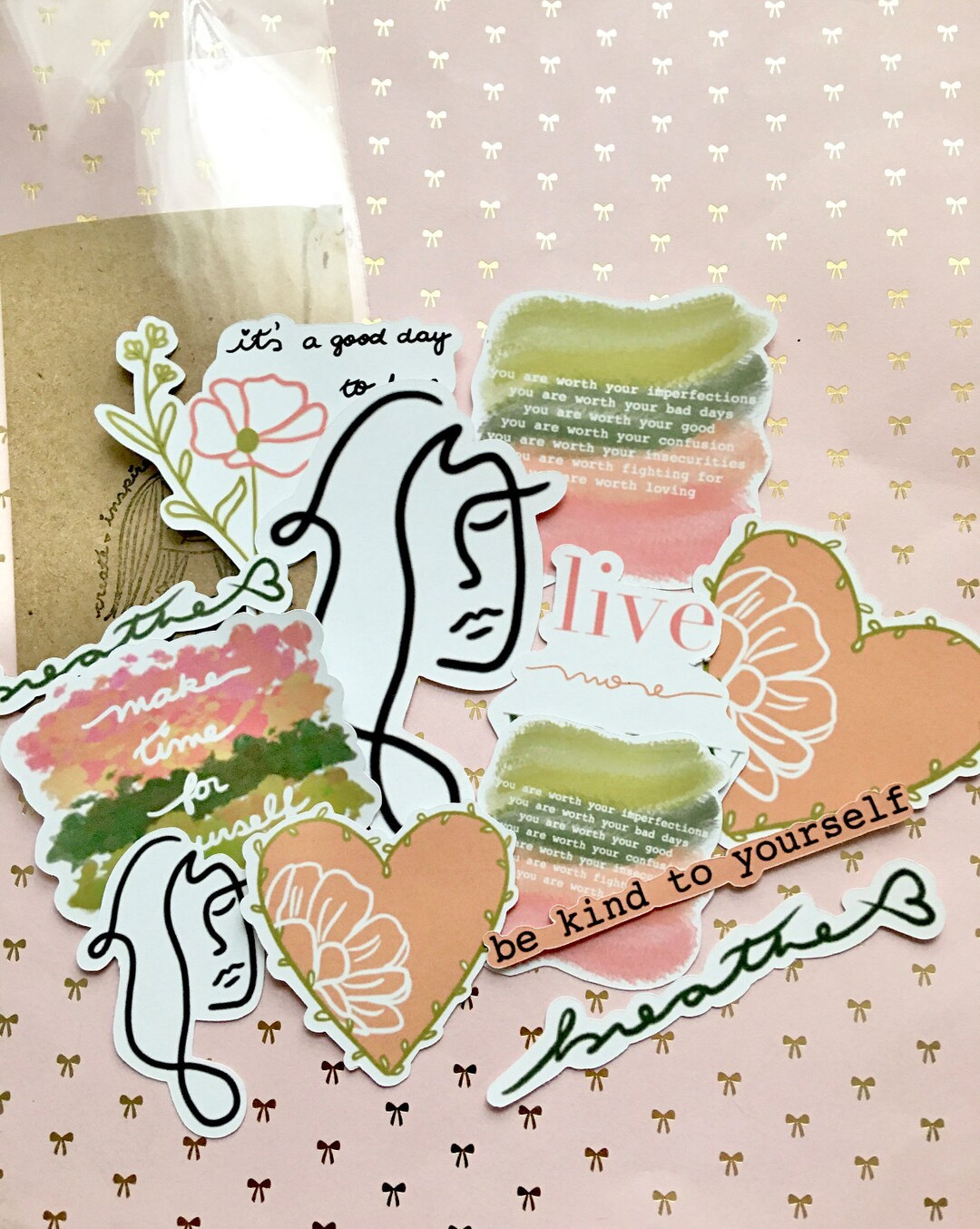 Self Love Sticker Pack - Etsy