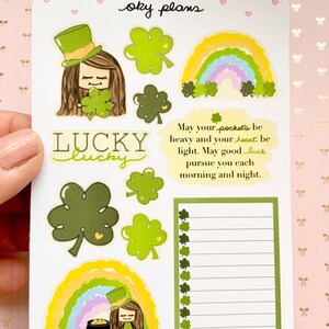 St. Patricks day deco stickers
