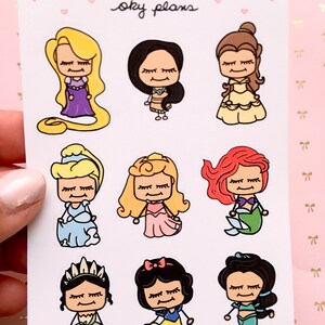 Princess stickers