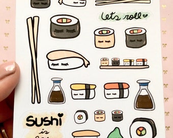 Sushi life stickers