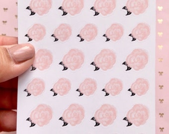 Flower stickers
