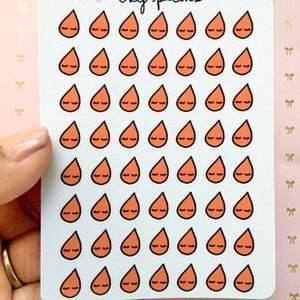 Period time stickers