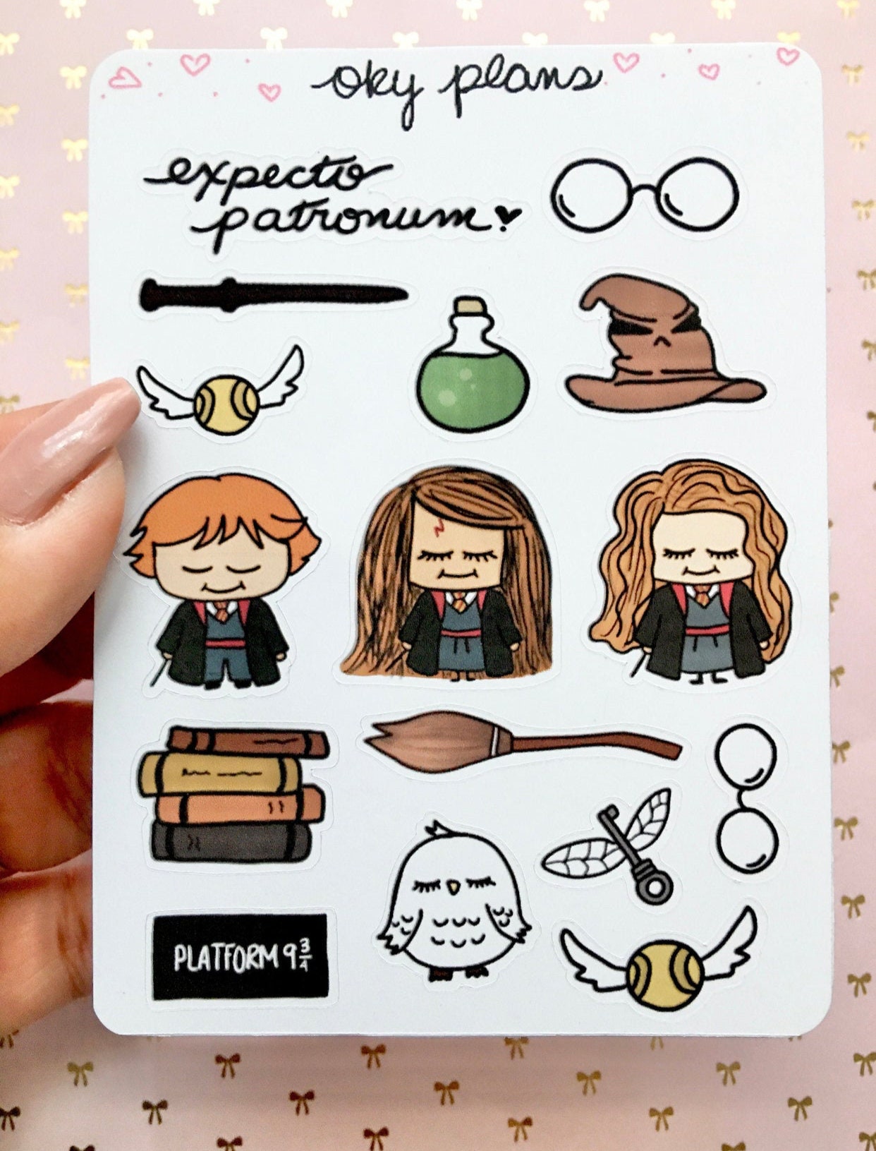 STICKER: Harry Potter Stickers – The Little Shop of Strange