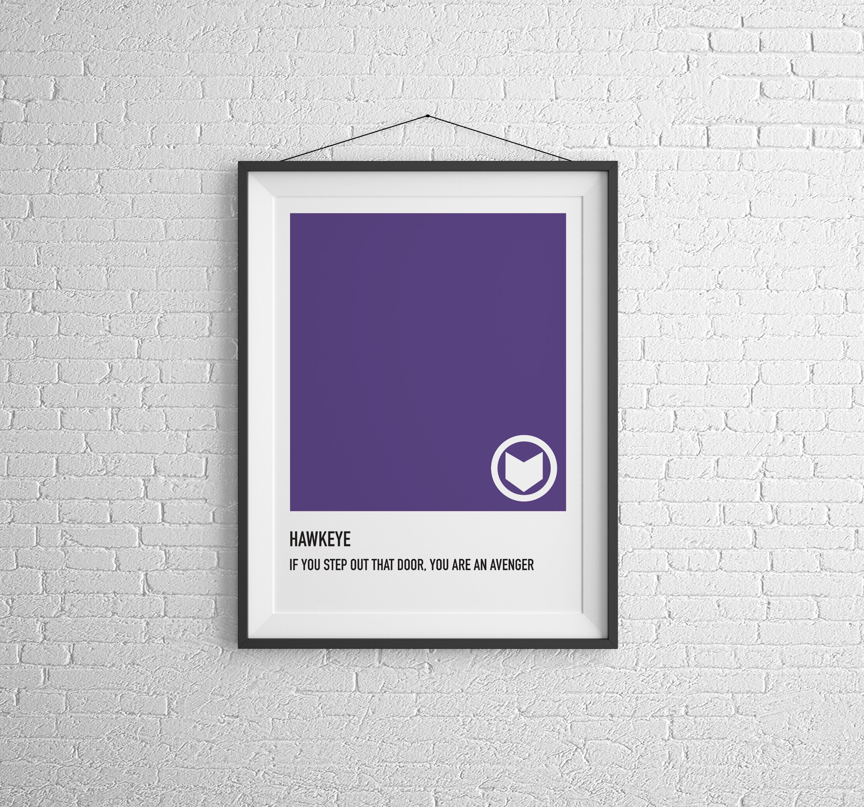 Hawkeye - Clint Barton - Avengers - Colour Swatch - Purple - Digital  Download - Digital Print - Poster - A1 A2 A3 A4 A4 A6 - Etsy, image size:3000x2800