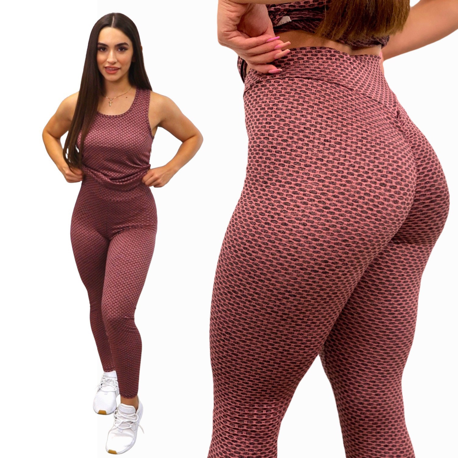 Plus Size Booty Scrunch Leggings