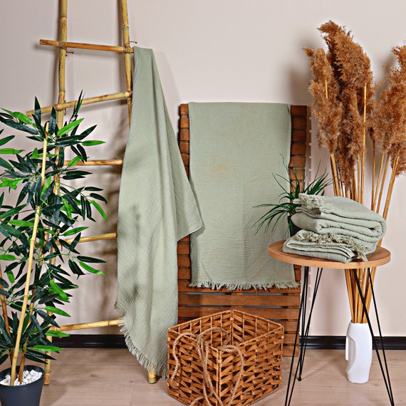 Muslin bath towels hot sale
