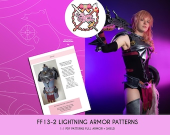 Final Fantasy XIII-2 Lightning's armor - PDF Pattern