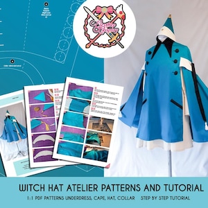 Witch Hat Workshop - Cosplay tutorial and patterns