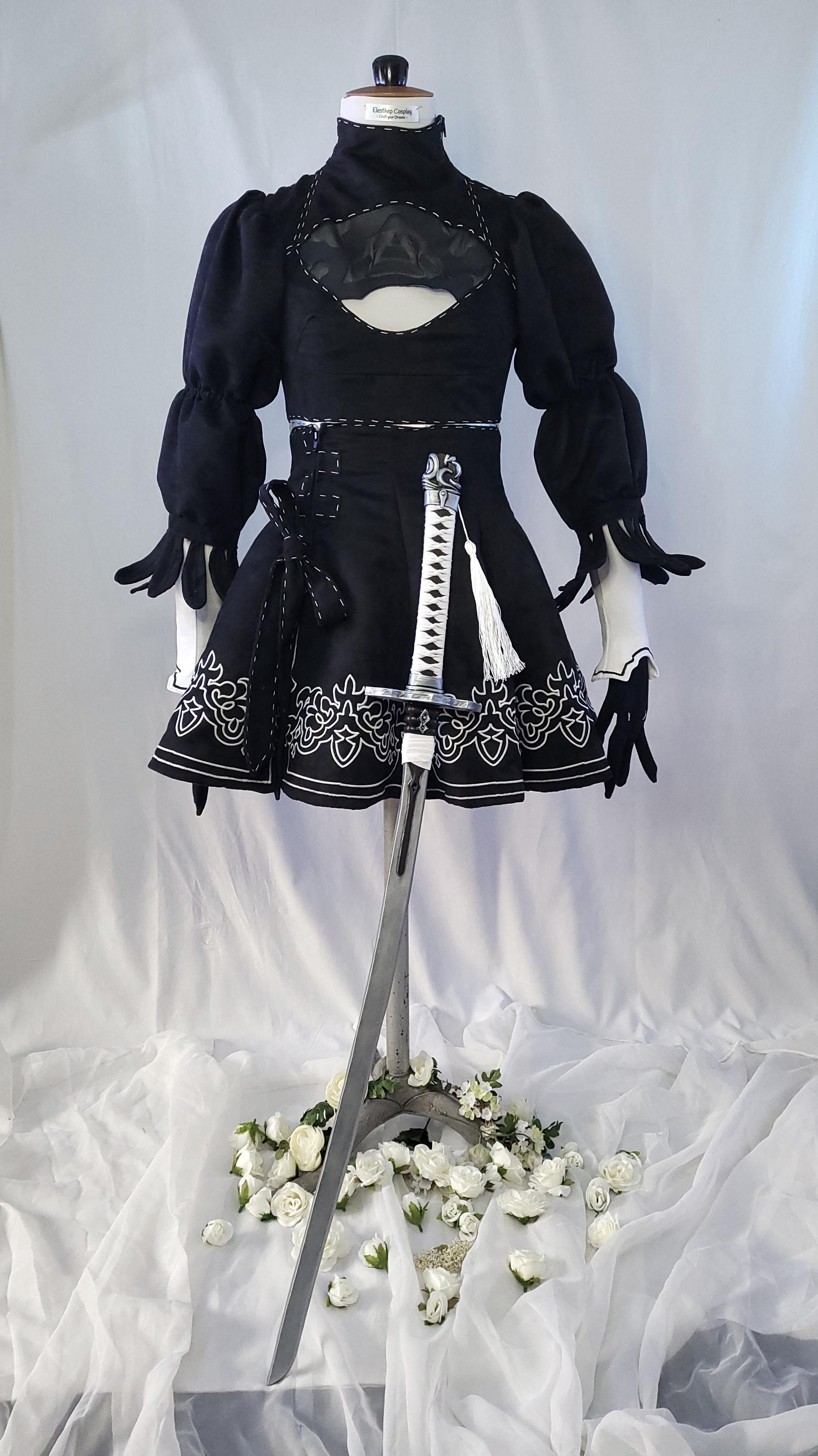 Nier Automata - 2B Cosplay Patterns and Tutorial - Etsy