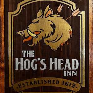 Magical Inn Sign- Wizardly Fan art!