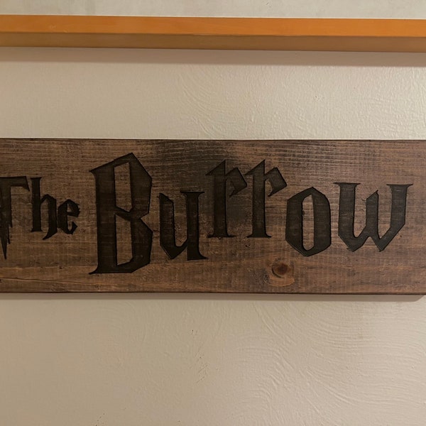 The Burrow Sign