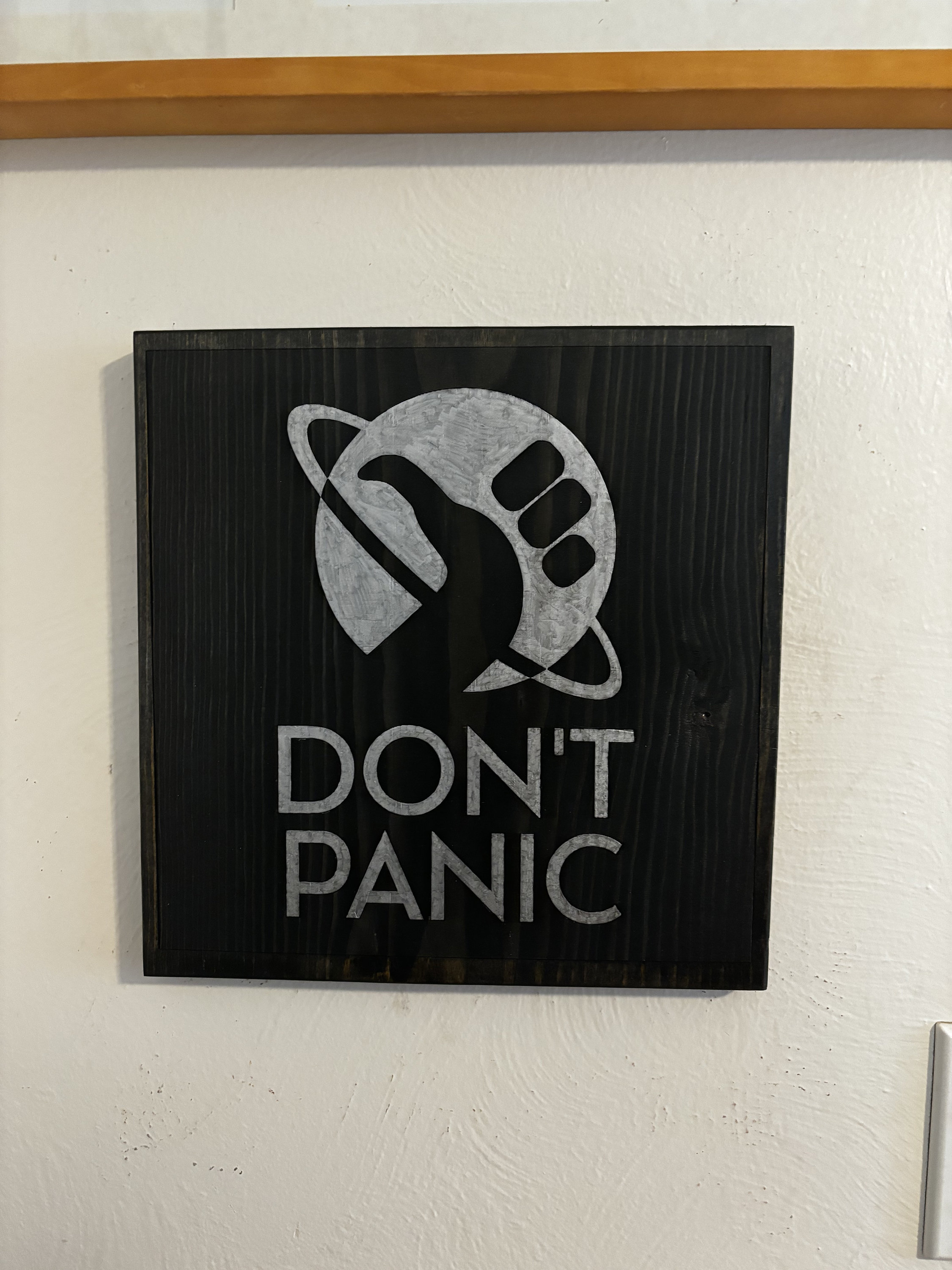 DON'T PANIC Sign - Etsy