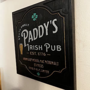 Paddy's Irish Pub Sign image 3