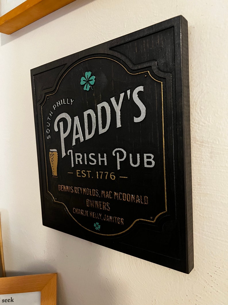 Paddy's Irish Pub Sign image 3