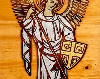 St. Michael the Archangel Fighting the Dragon