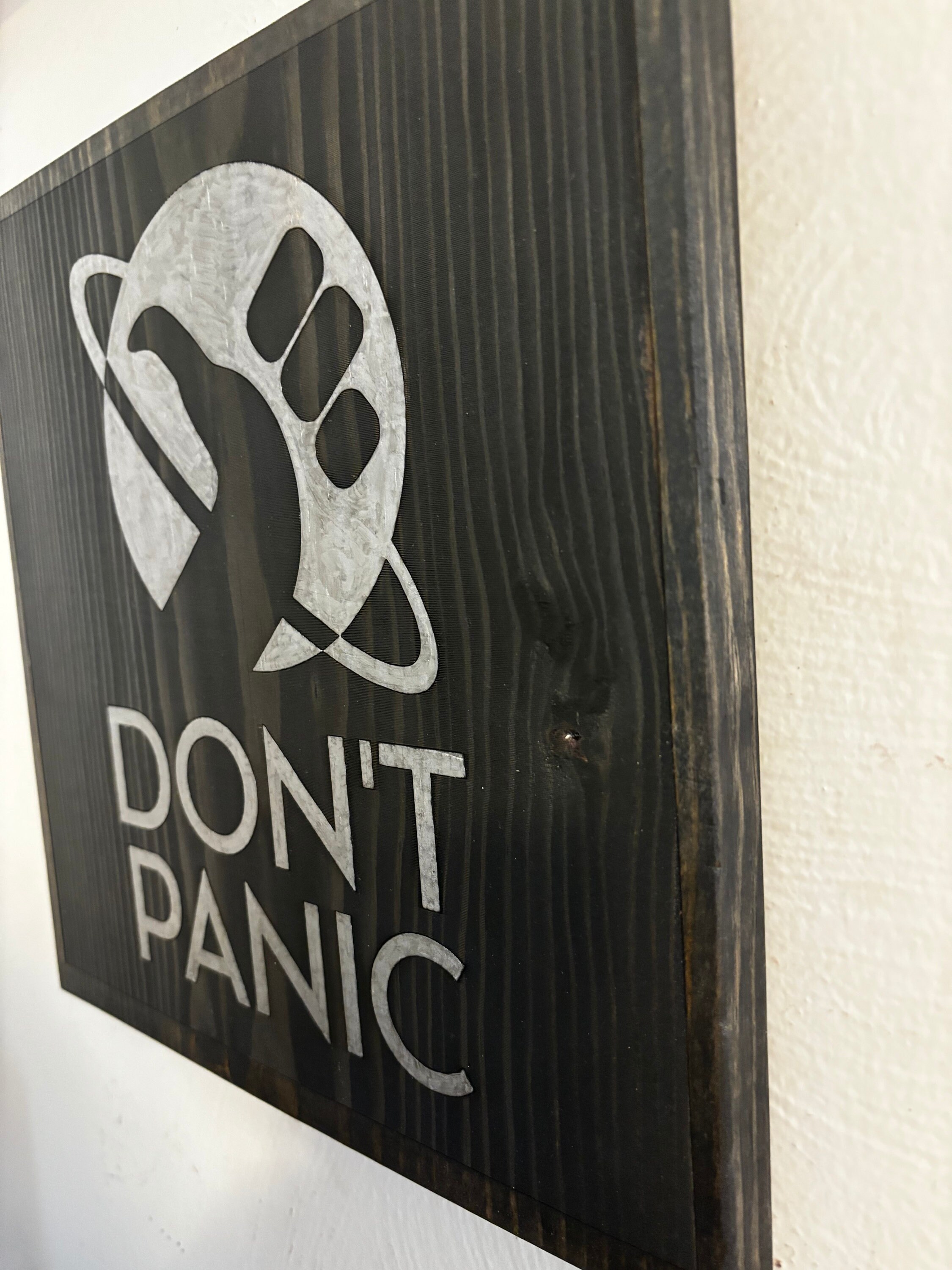 DON'T PANIC Sign - Etsy