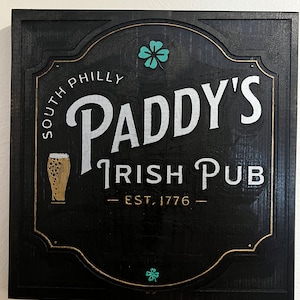 Paddy's Irish Pub Sign image 4