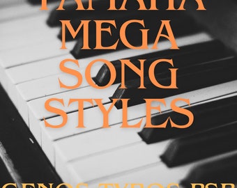 Yamaha Mega Song Styles For Genos, Tyros, Cvp, Psr, Dgx