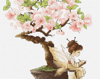 Cross Stitch Kit Luca-S - The Sakura, B1114