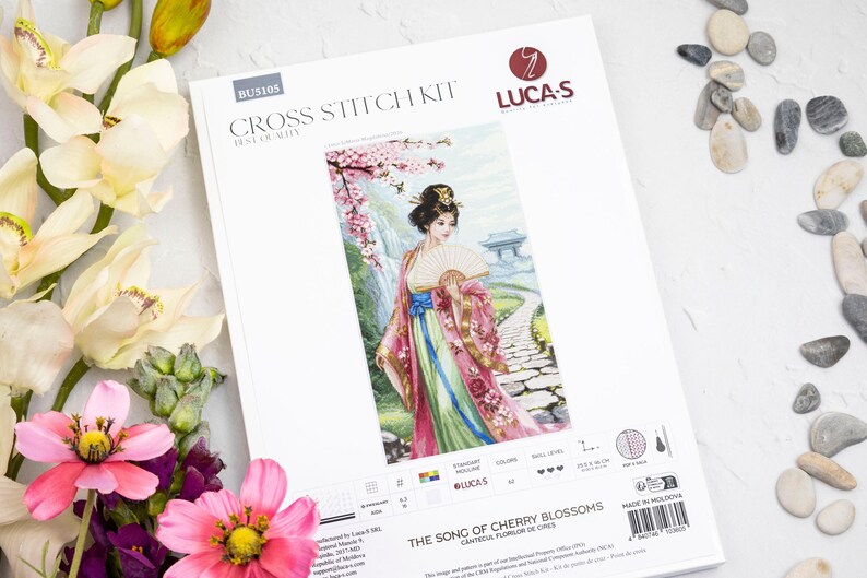 Cross Stitch Kit Luca-S - The Song of Cherry Blossoms, BU5105