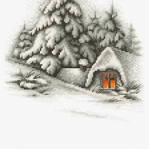 Cross Stitch Kit Luca-S - Winter Landscape, B2279