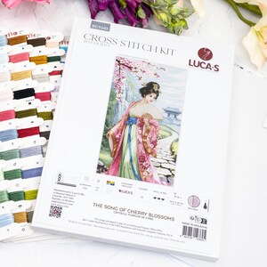Cross Stitch Kit Luca-S - The Song of Cherry Blossoms, BU5105