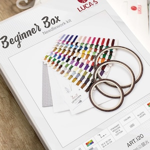 Embroidery Beginner Box - Luca-S Kit