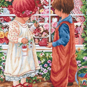 Cross Stitch Kit Luca-S - Valentine&#39;s Treasure, B2407