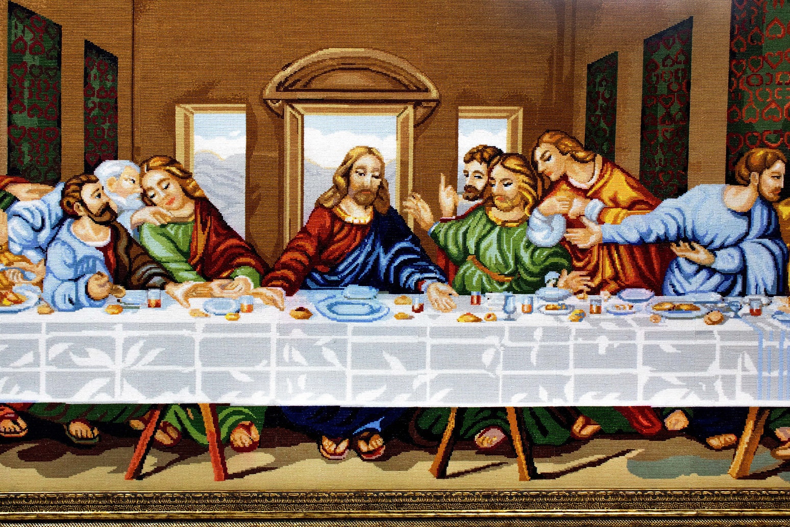 Janlynn Counted Cross Stitch Kit The Last Supper