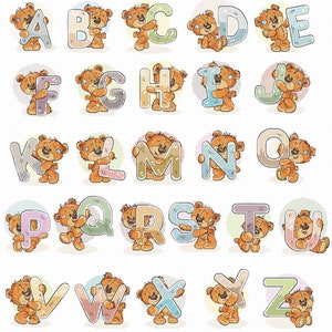 Cross Stitch Kit Luca-S - Alphabet, B1201