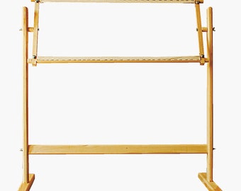 Cross Stitch Frame Stand Luca-S - Universal Wooden Embroidery Stand, Needlecraft Stand with Frame