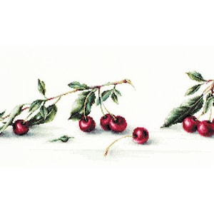 Cross Stitch Kit Luca-S - Cherry, B2252