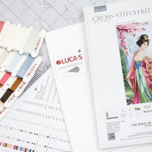 Cross Stitch Kit Luca-S - The Song of Cherry Blossoms, BU5105