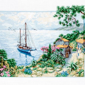 Cross Stitch Kit Luca-S - Seascape, B2343