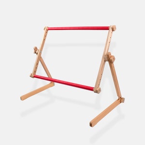 Cross Stitch Frame Stand Luca-S - Universal Wooden Embroidery Stand, Needlecraft Stand with Frame