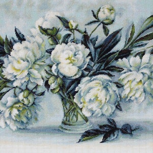 Cross Stitch Kit Luca-S - Peonies, B517