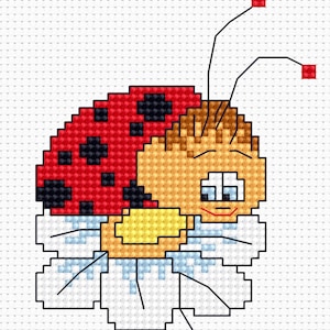 Cross Stitch Kit Kids - Luca-S, Cross Stitch Kits for Beginners