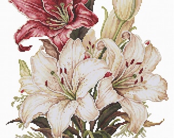 Kit Punto Croce Lucas - Tela Contata 32 X 33,5 Cm - Set Completo Con Tutto Il Necessario Per Ricamare