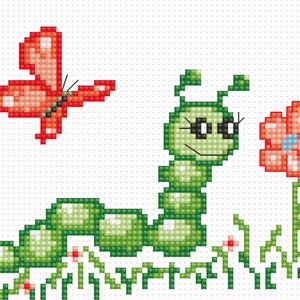 Cross Stitch Kit Kids - Luca-S, Cross Stitch Kits for Beginners
