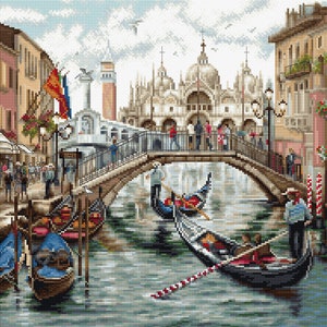 Cross Stitch Kit Luca-S - Venice, Gold Collection, BU5003