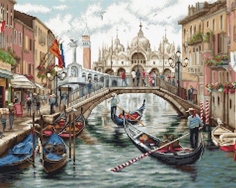 Cross Stitch Kit Luca-S - Venice, Gold Collection, BU5003