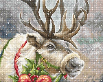 Cross Stitch Kit Luca-S - Christmas Deer, B598