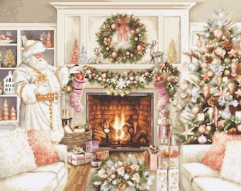 Cross Stitch Kit Luca-S - New Year, GOLD Collection, B2416