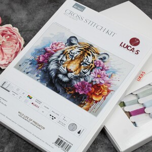 Cross Stitch Kit Luca-S - Wild Life Of Predator, BU5033 - Luca-S Cross Stitch Kits