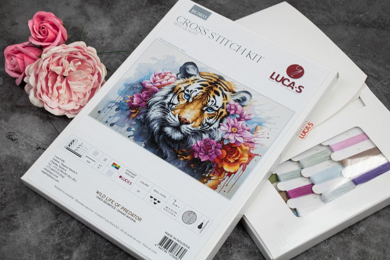Cross Stitch Kit Luca-S - Wild Life Of Predator, BU5033 - Luca-S Cross Stitch Kits