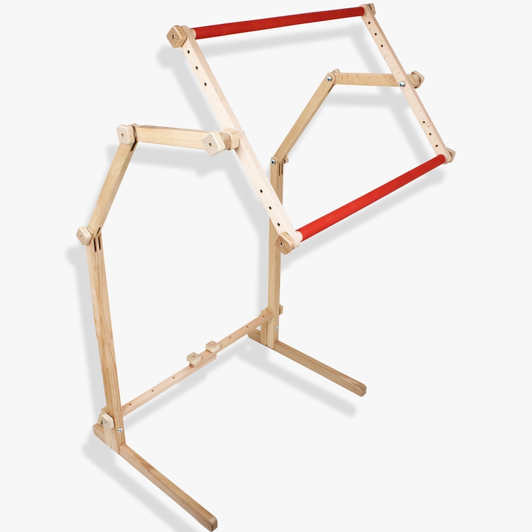 Cross Stitch Frame Stand Lucas Universal Wooden Embroidery Stand, Needlecraft Stand With Frame