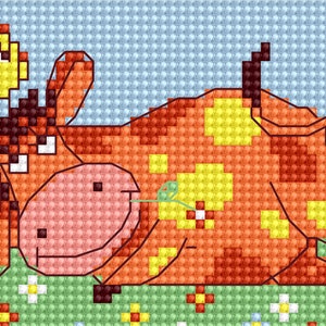 Cross Stitch Kit Kids - Luca-S, Cross Stitch Kits for Beginners