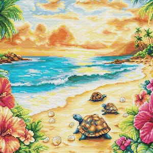 Cross Stitch Kit Luca-S - Tropical Summer, BU5089