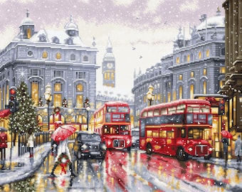 Cross Stitch Kit Luca-S - London, Gold Collection, BU5006