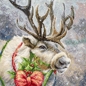 Petit Point Kit Luca-S - Christmas Deer, G598